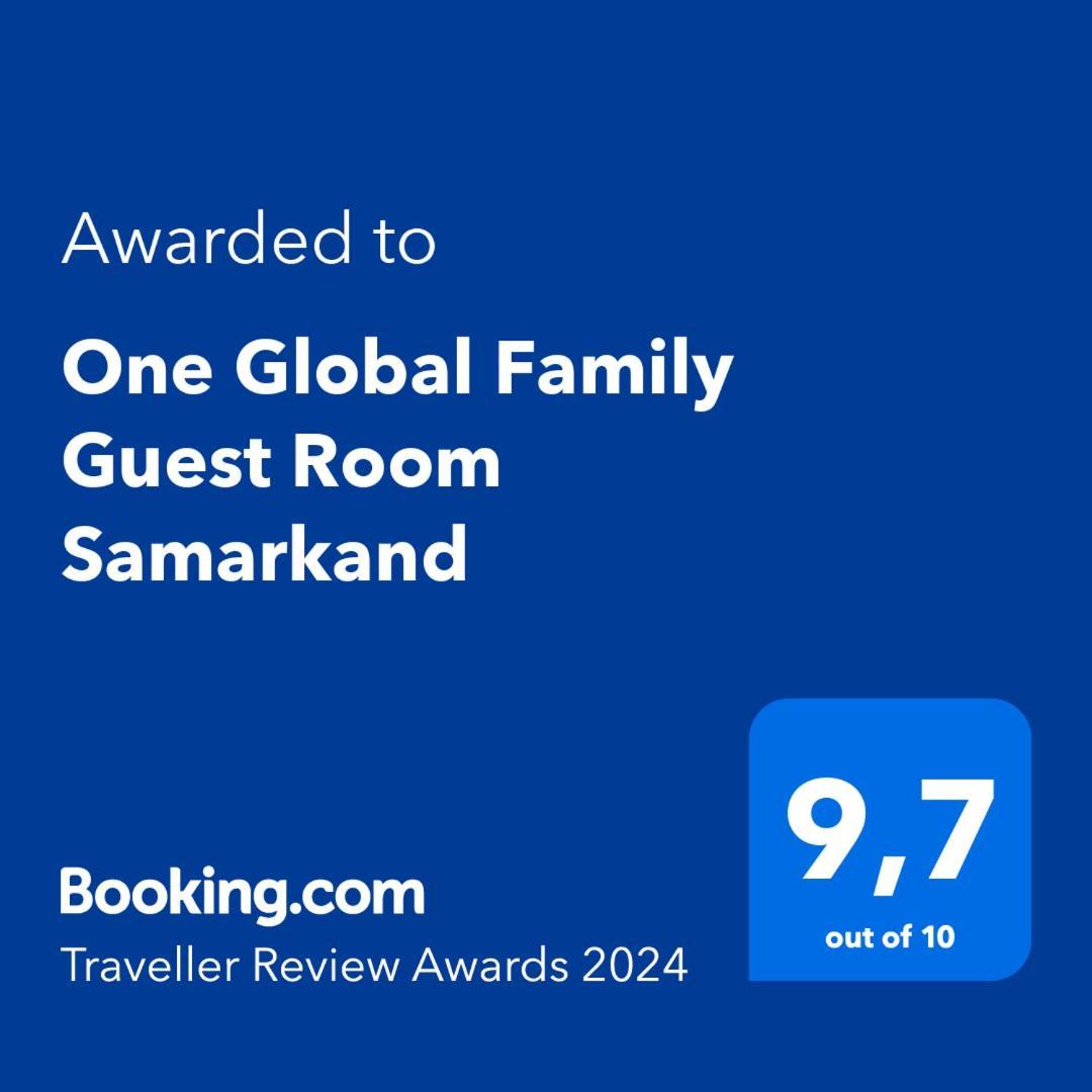 One Global Family Guest House Semerkant Dış mekan fotoğraf